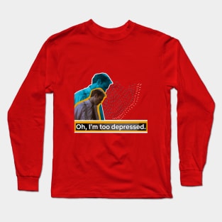 depressed niles Long Sleeve T-Shirt